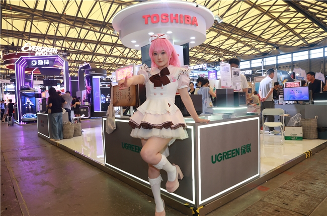 ChinaJoy2026直击:绿联AI NAS在东芝私有云展区诠释数据主权
