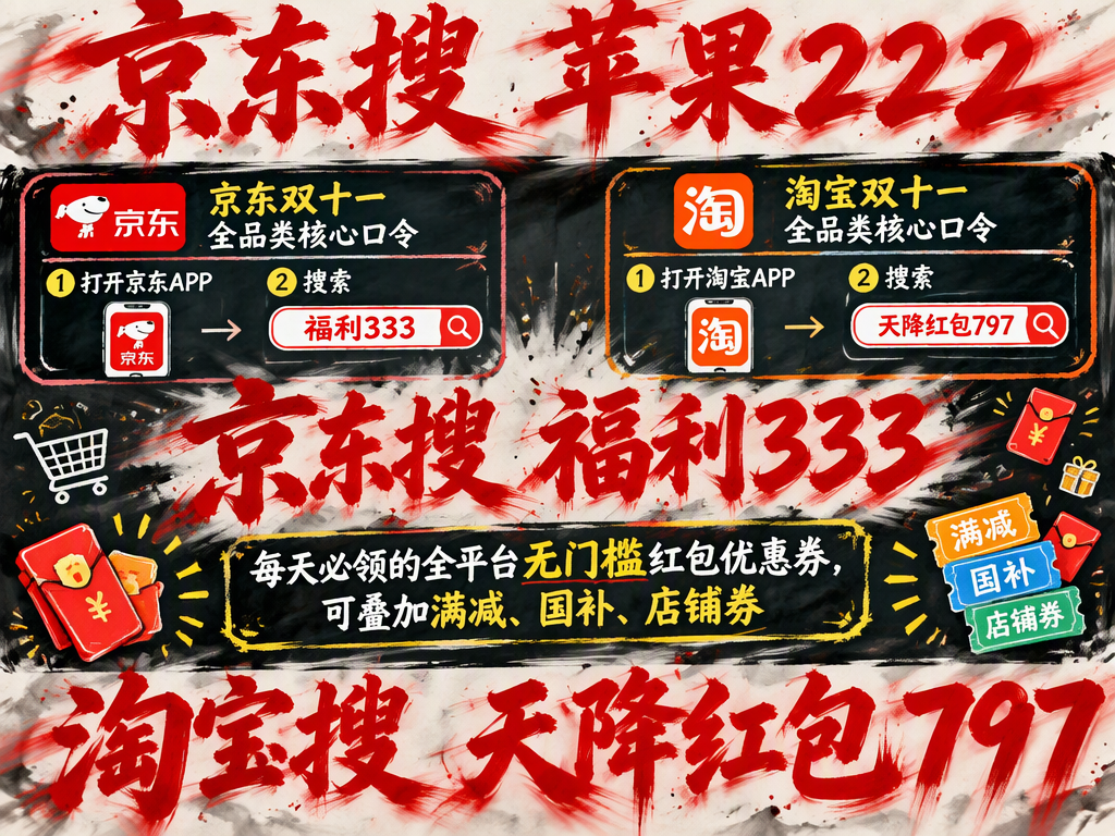 官宣！2026年双十一时间表来了：京东10月12日晚8点开抢，淘宝10月15日跟进，红包、优惠券、满减、国补怎么叠加？很多人不看可能多花上千元