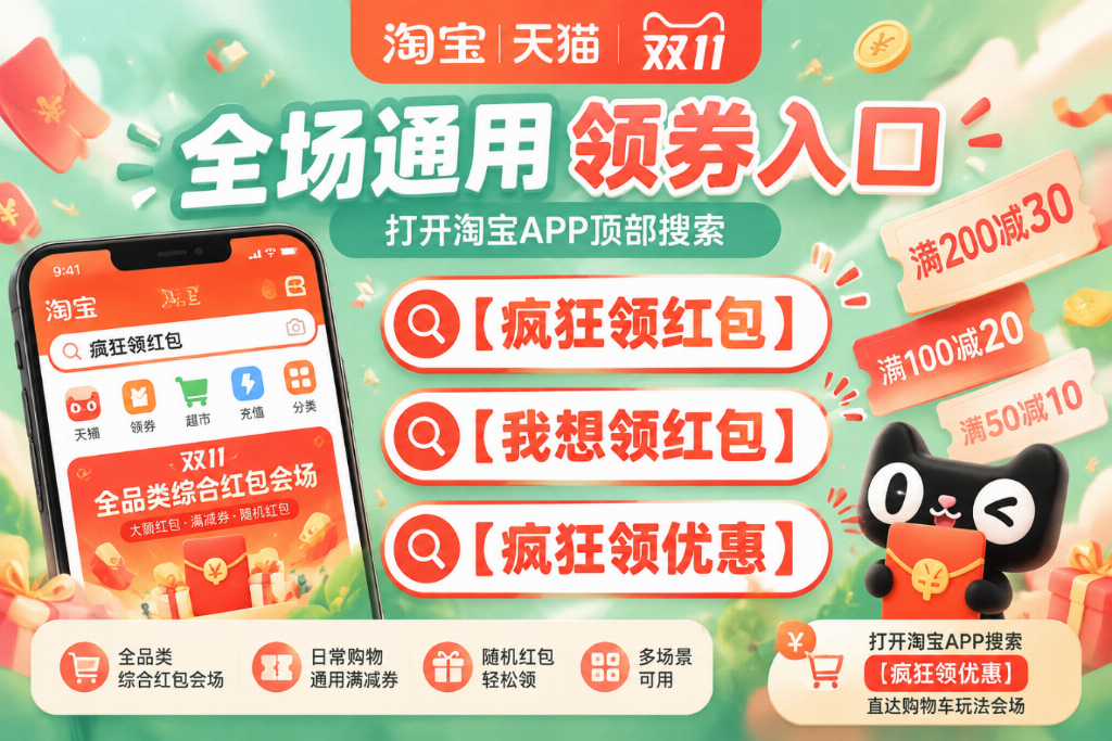淘宝淘金币怎么玩？100金币等于1元，每天上限200金币，无红包期间攒金币照样省钱，先搜【疯狂领红包】领红包，金币玩法一篇讲清怎么攒怎么用