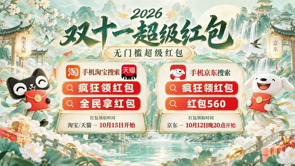 2026国补叠加顺序对了多省一千！直降满减券PLUS红包以旧换新国补一层层压，先搜【疯狂领红包】领红包，附叠加顺序怎么算一览！12月31日截止